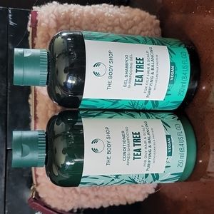 The body shop tea tree shampoo amd conditioner 8.4 fl oz **FINAL PRICE***
